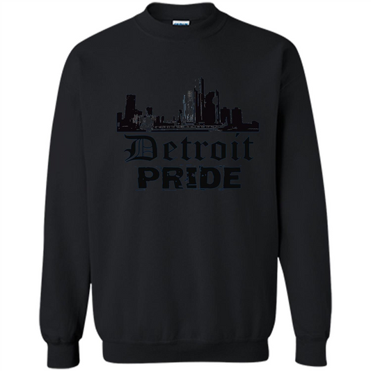 Detroit Pride T-shirt Black