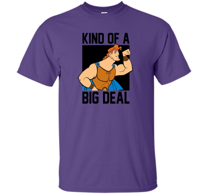 Cartoon T-shirt Kind Of A Big Deal Purple