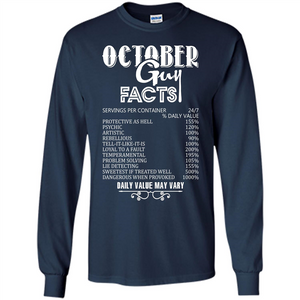 October Guy Facts T-shirt