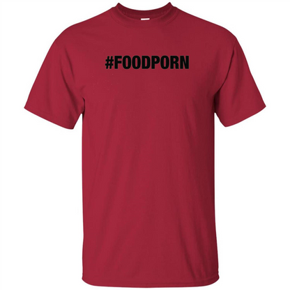 Foodporn T-shirt Cardinal