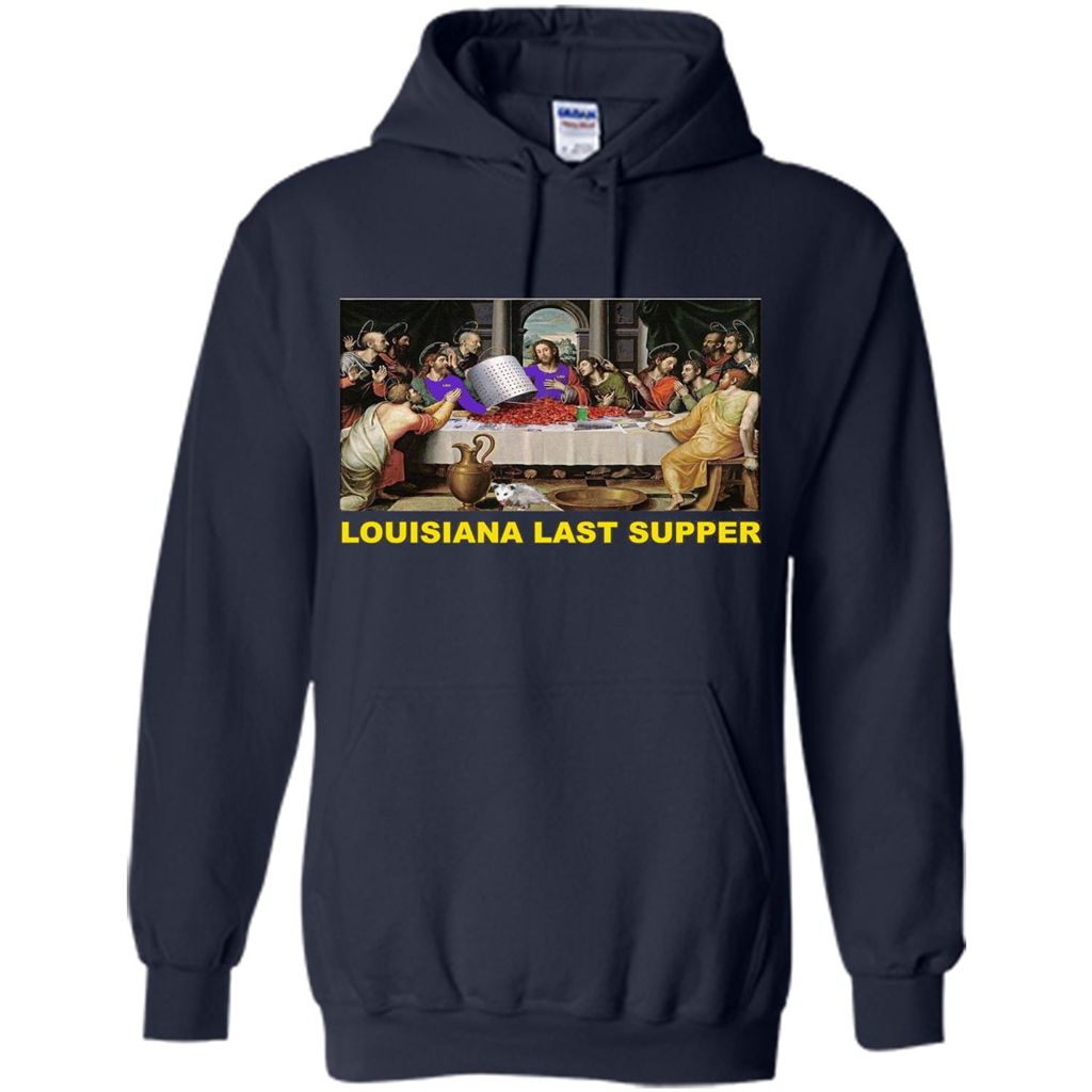Louisiana Last Supper T-shirt Navy