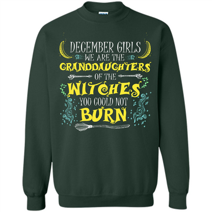 Halloween T-shirt December Girls T-shirt Forest Green