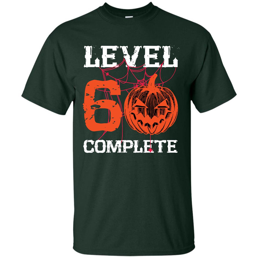 Halloween T-shirt Level 60 Complete Forest Green