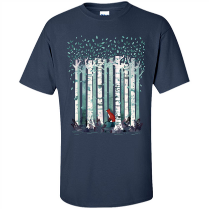The Birches T-Shirt Navy