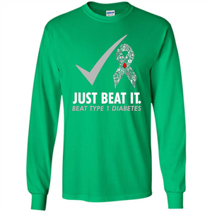 Just Beat It T-shirt Beat Type 1 Diabetes