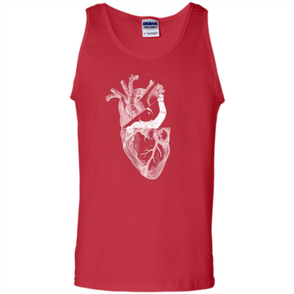 My Space T-shirt Heart T-shirt Red