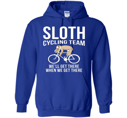 Sloth Cycling Team T-shirt Royal