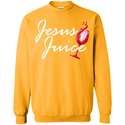 Wine T-shirt Jesus Juice Gold