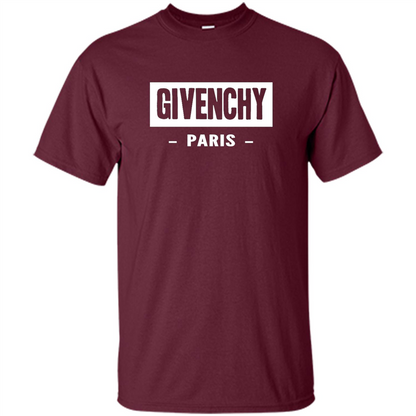 Givenchy Paris T-shirt Maroon