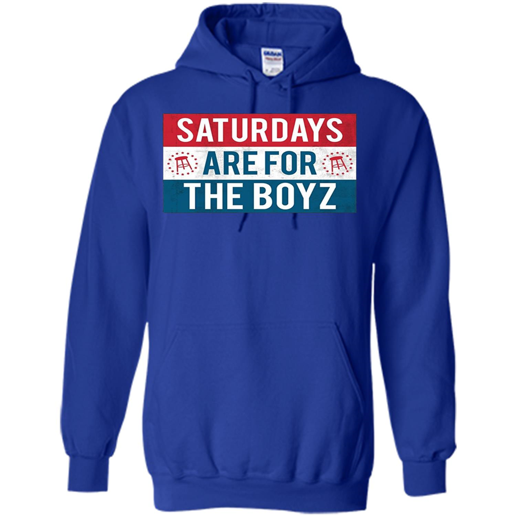Saturdays Are For The Boyz T-shirt Royal
