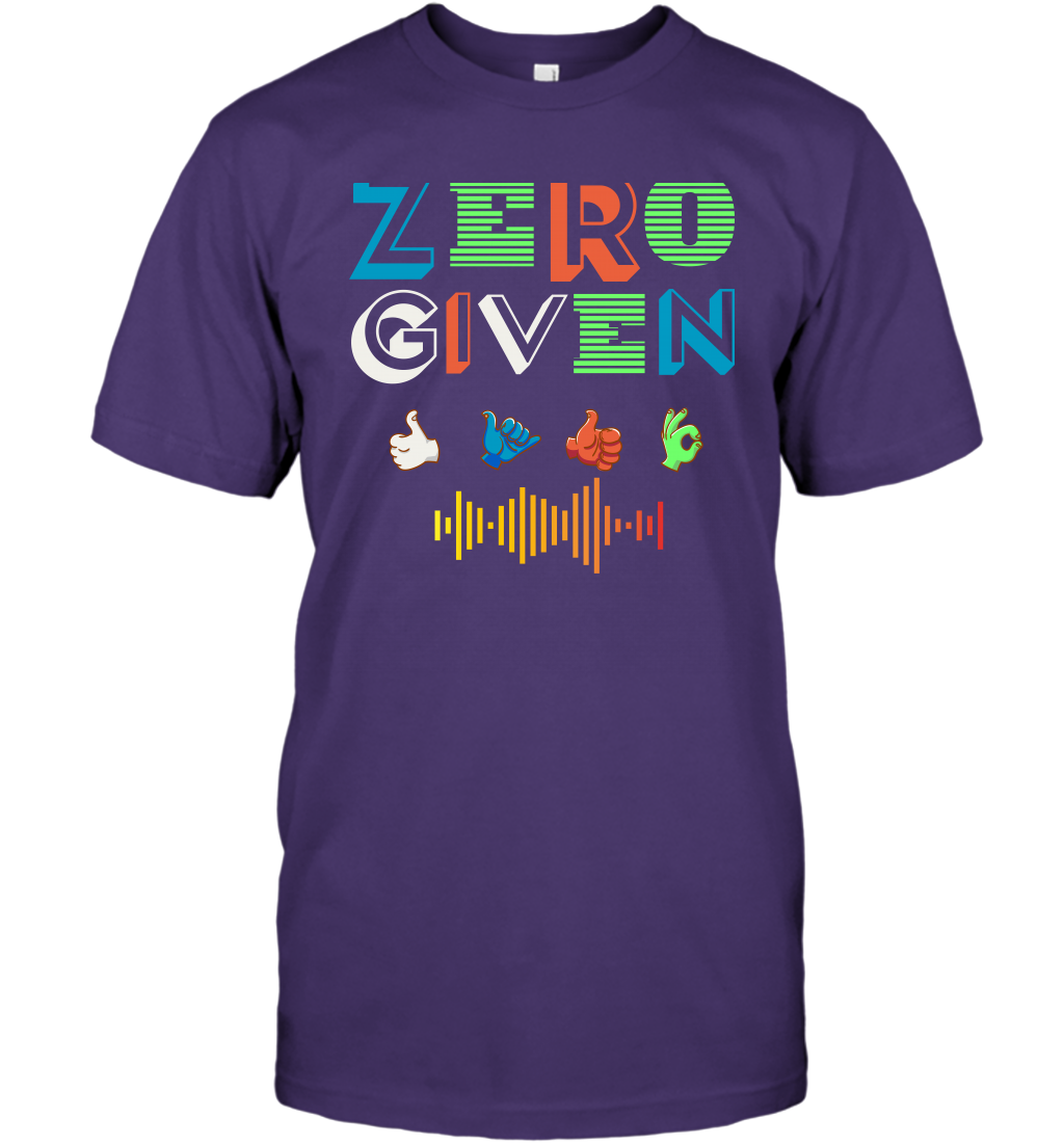 Zero Given Shirt T-Shirt T-Shirt Purple