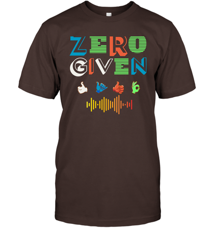 Zero Given Shirt T-Shirt T-Shirt Dark Chocolate