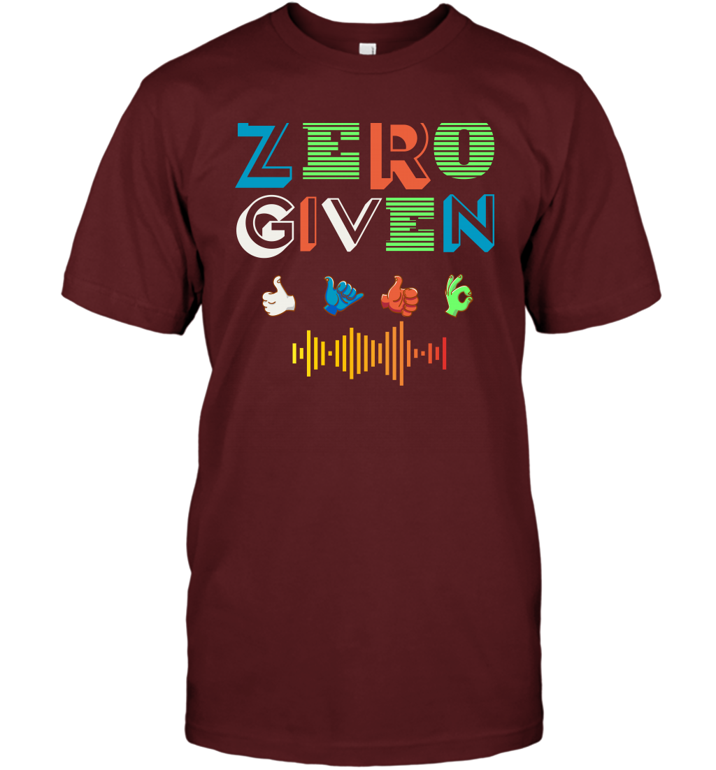 Zero Given Shirt T-Shirt T-Shirt Cardinal