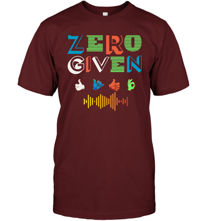 Zero Given Shirt T-Shirt T-Shirt Cardinal