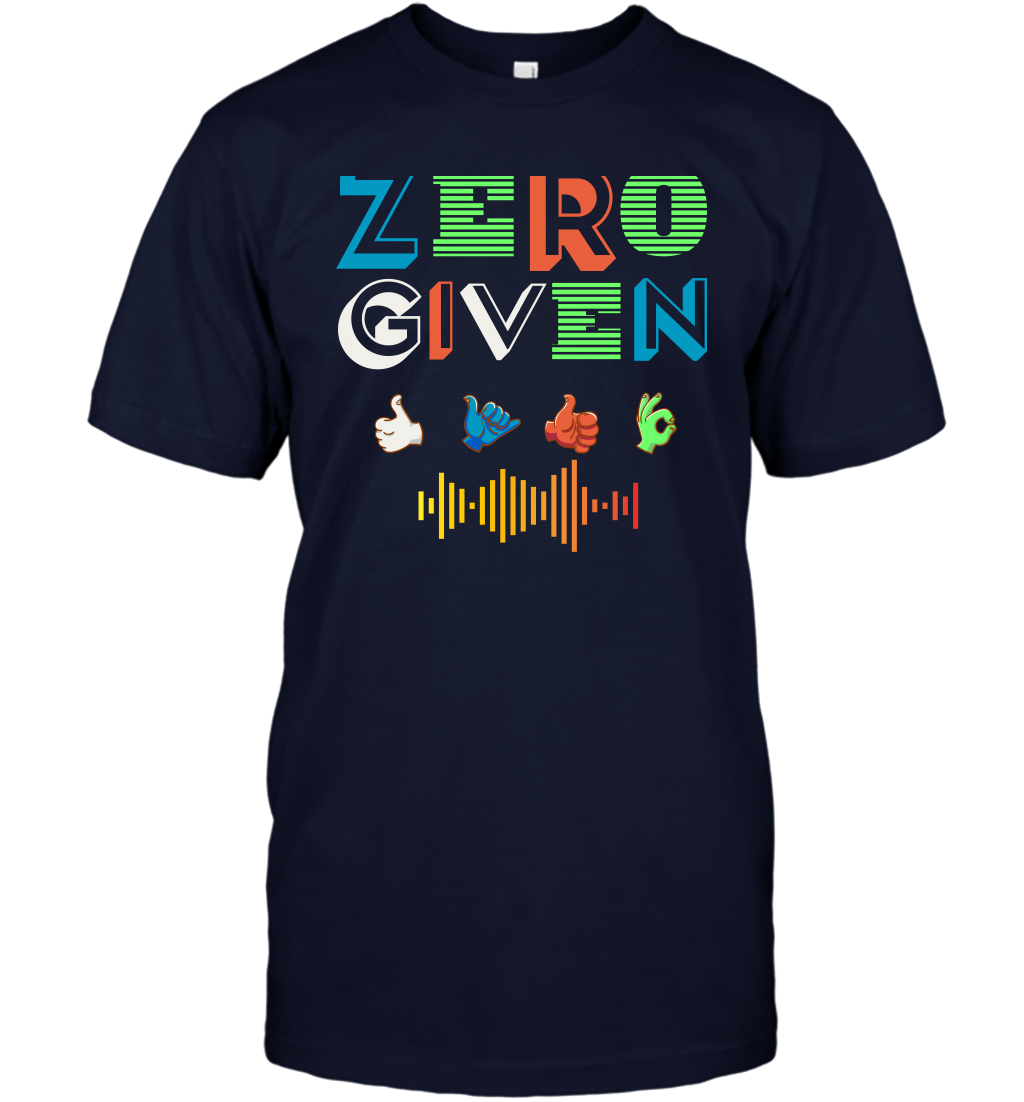 Zero Given Shirt T-Shirt T-Shirt Navy
