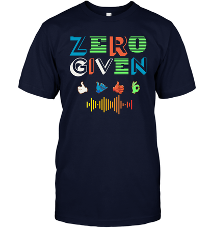 Zero Given Shirt T-Shirt T-Shirt Navy
