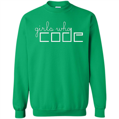 Girls Who Code T-Shirt. I'm A Girl Who Codes T-Shirt Irish Green