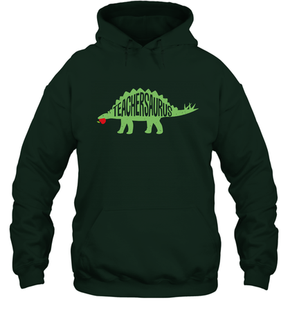 Teachersaurus Teacher Saurus Shirt Hoodie Hoodie Forest
