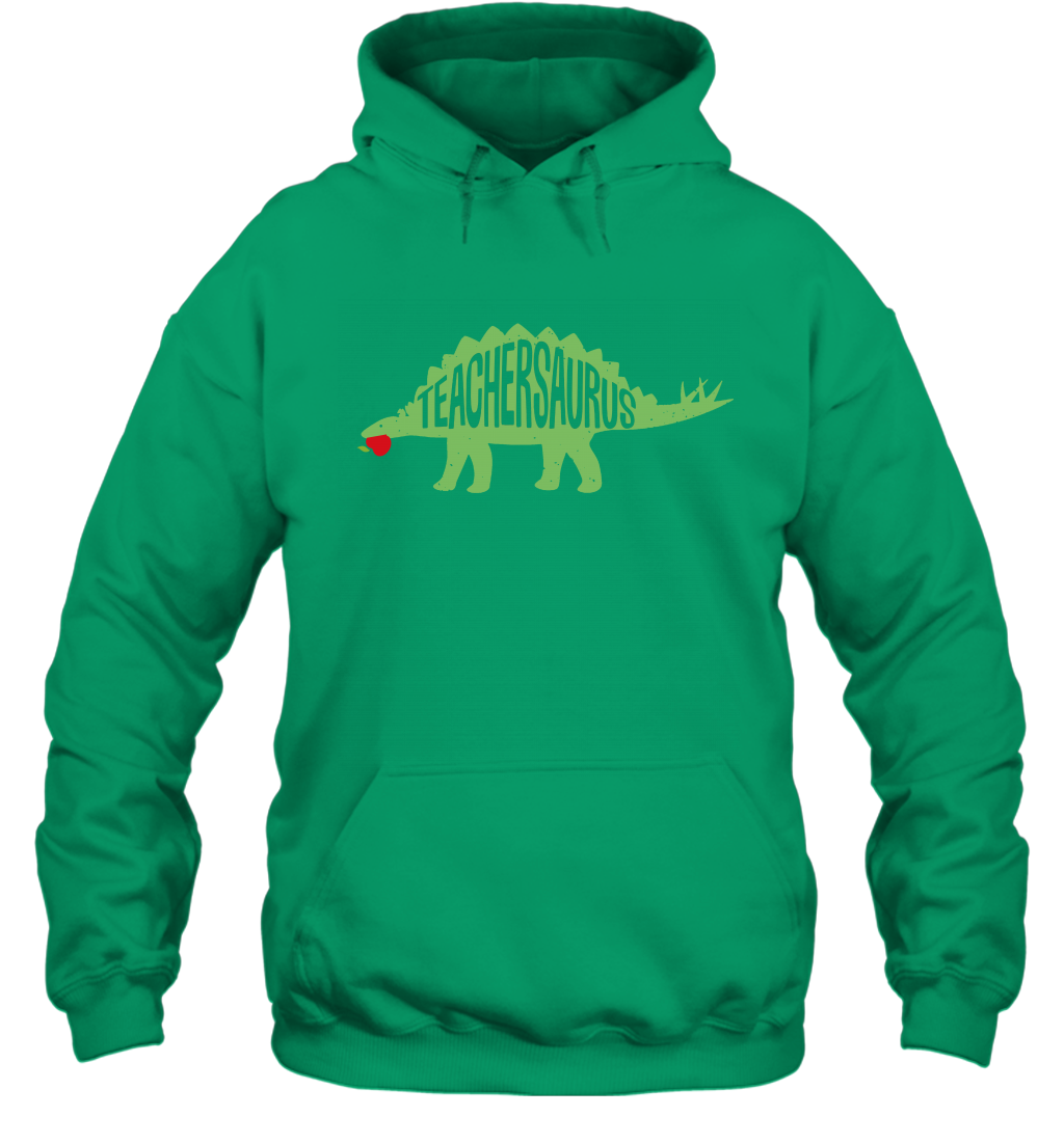 Teachersaurus Teacher Saurus Shirt Hoodie Hoodie Irish