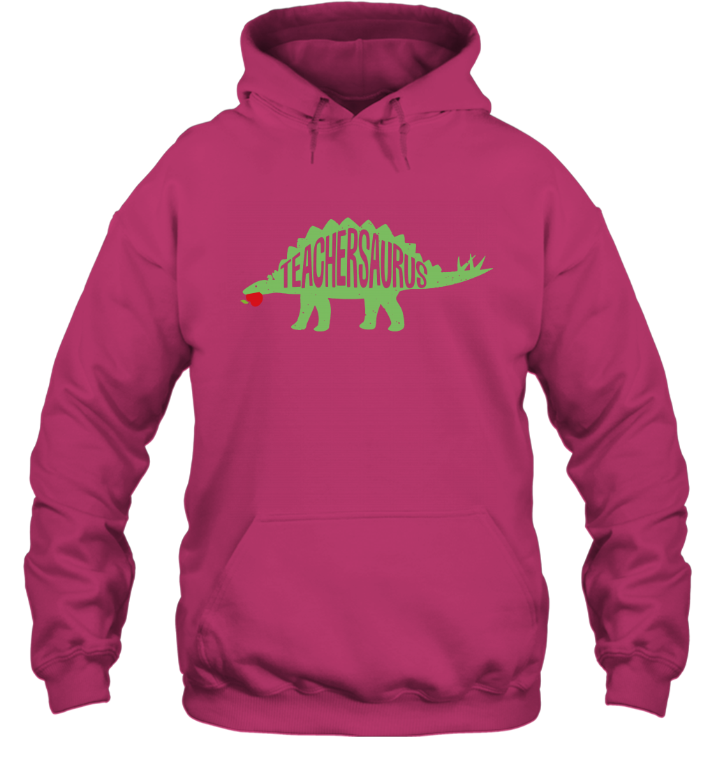 Teachersaurus Teacher Saurus Shirt Hoodie Hoodie Heliconia