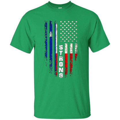Texas Strong T-shirt Hurricane Harvey 2017 T-shirt Irish Green