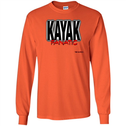 Kayak Fanatic T-Shirt Orange