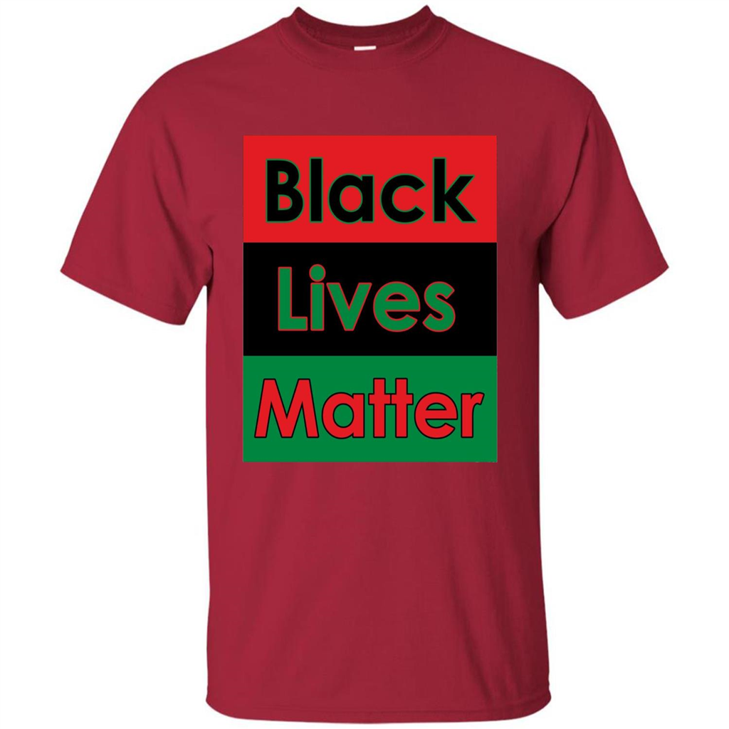 Black Lives Matter-T-shirt Cardinal