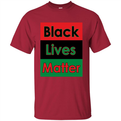 Black Lives Matter-T-shirt Cardinal