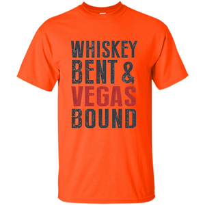 Whiskey Bent And Vegas Bound T-shirt Bachelor tshirt