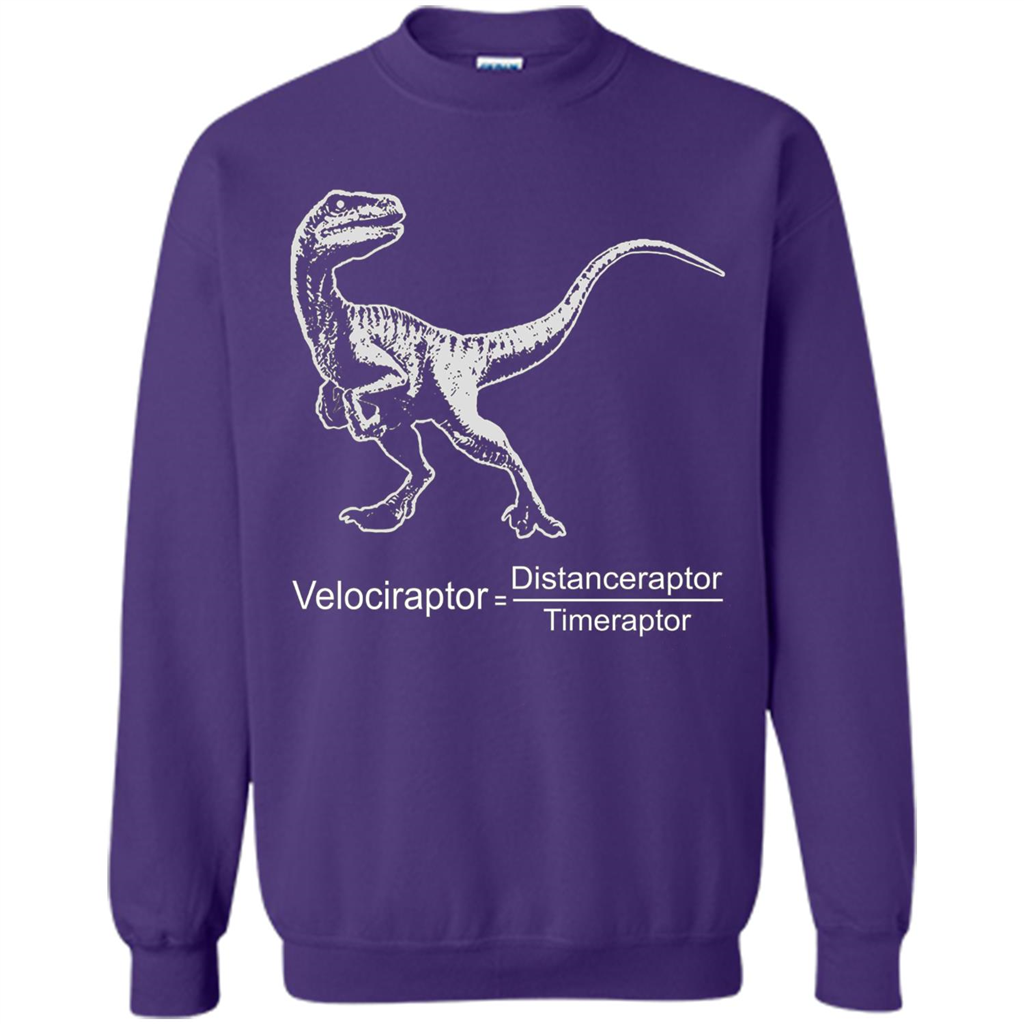 Velociraptor Distanceraptor Timeraptor T-shirt Orange