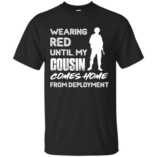 Red Friday T-shirt Wearing Red T-shirt Black