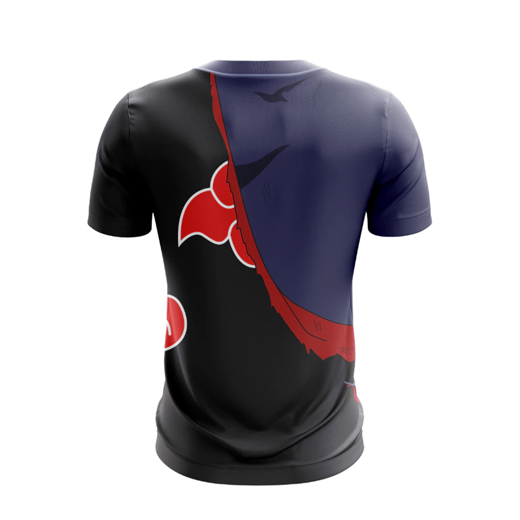 Naruto Akatsuki Cosplay Unisex 3D T-shirt