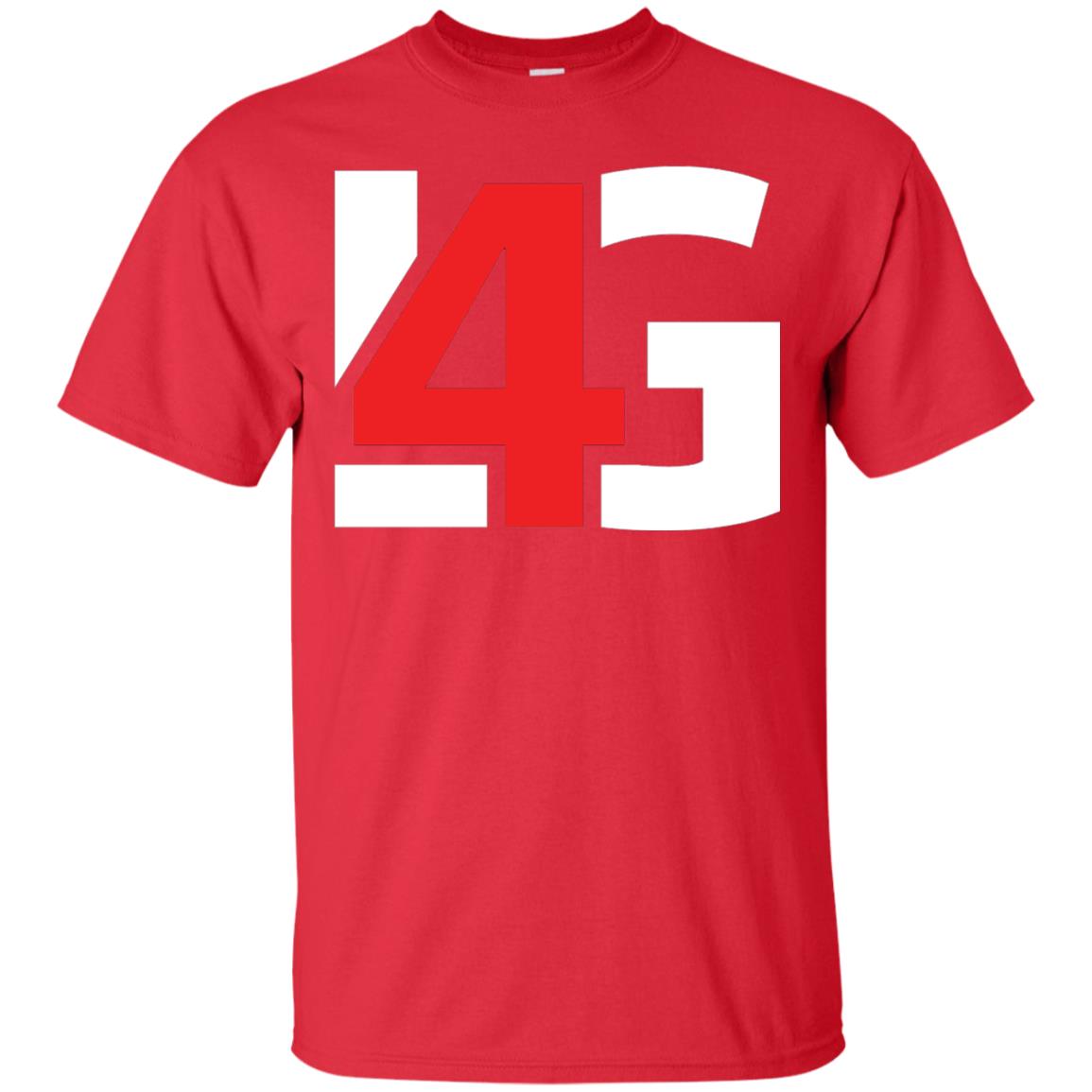 L4g Logo Graphic T-shirt Red