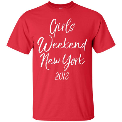 Girls Weekend New York 2018 T-shirt Red