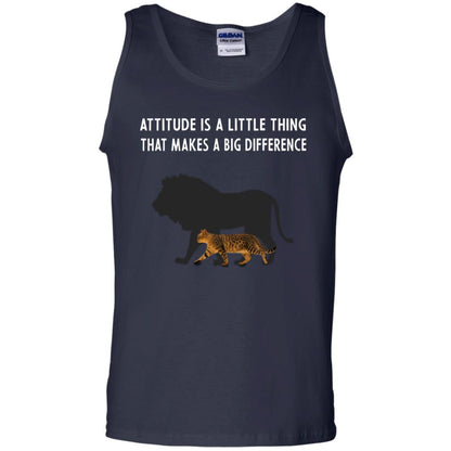 Attitude Is Little Thing That Make A Big Difference Best Quote Shirt Navy