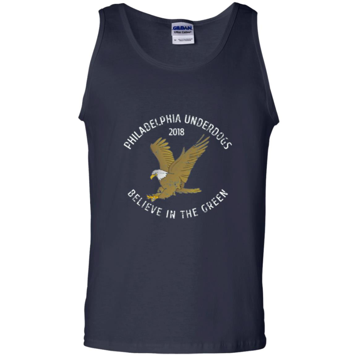 Eagle Lover T-shirt 2018 Philadelphia Underdogs Believe In The Green Navy