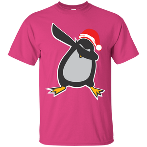 Christmas T-Shirt Dabbing Penguin