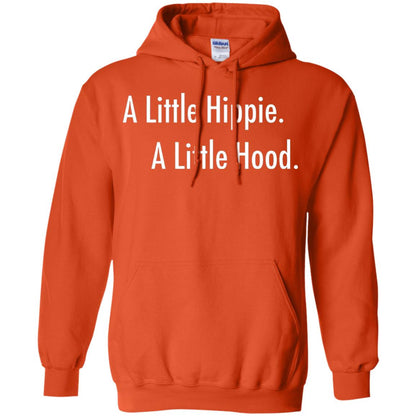 A Little Hippie A Little Hood Shirt Orange