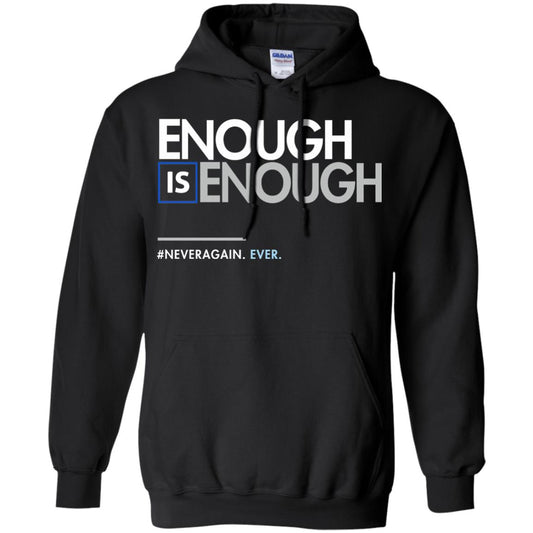Enough Is Enough Gun Control T-shirt Black