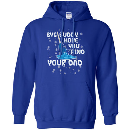 Funny Narwhal T-shirt Bye Buddy Hope You Find Your Day Royal