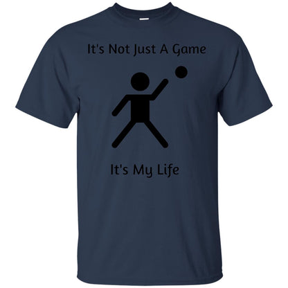 Basketball Shirt Its Not Just A Game Its My Life Navy