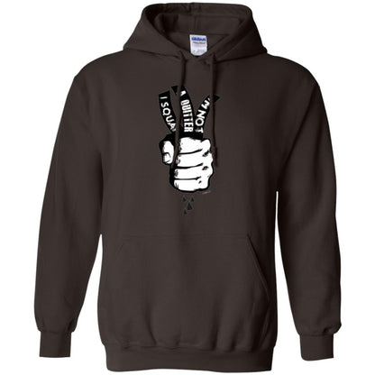 Fitnoquit T-shirt Im Not A Quitter Im Squat Gym Dark Chocolate