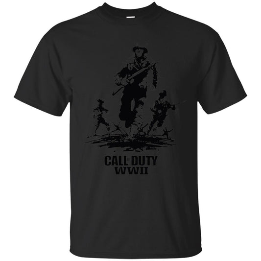 Military T-Shirt Call Of Duty Wwi Black