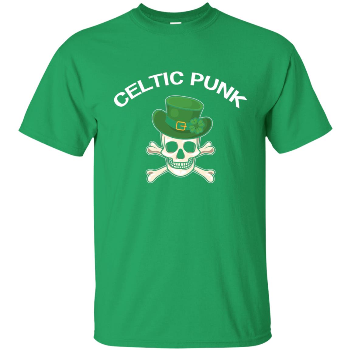 Celtic Punk Rock Irish St. Patrick_s Day T-shirt Irish Green