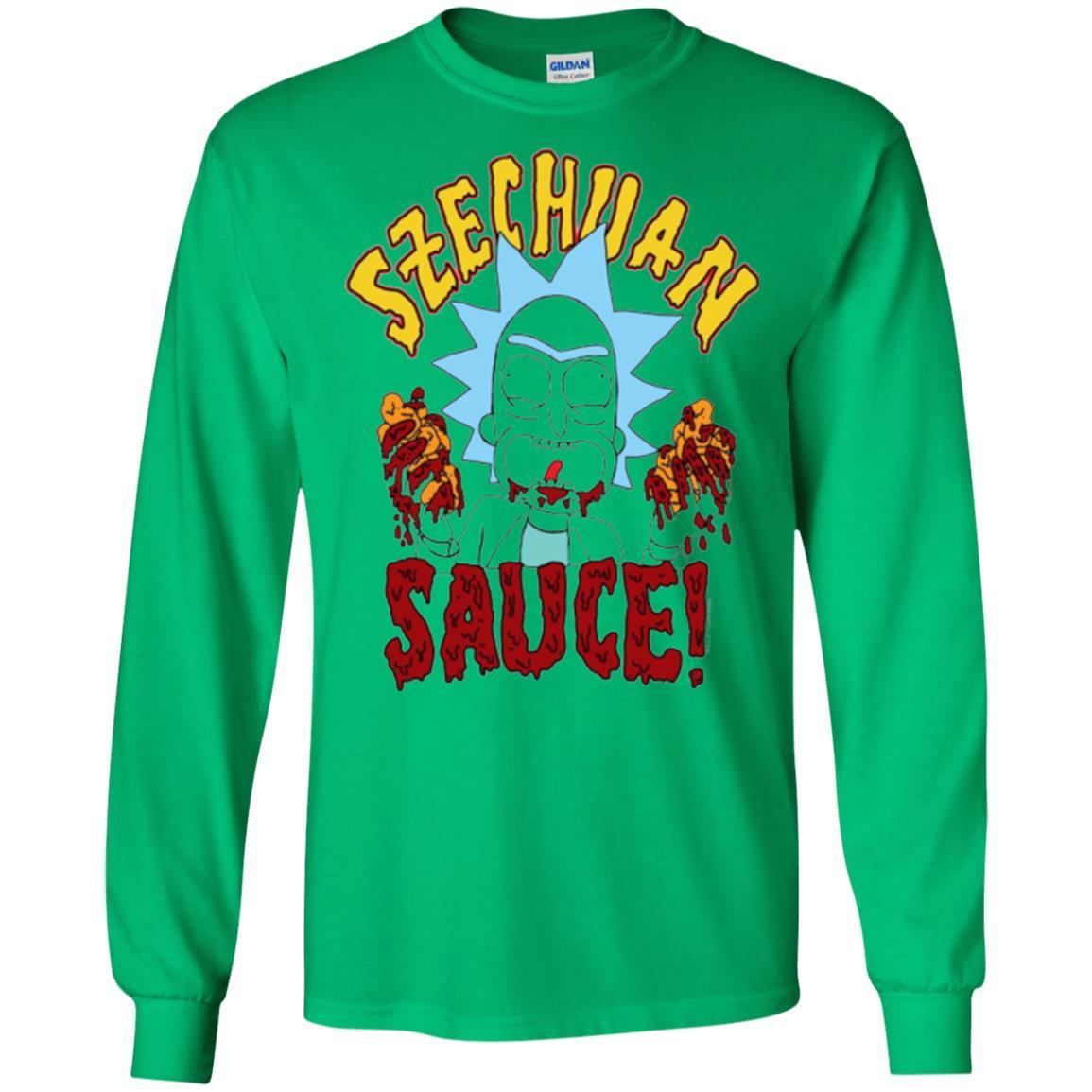 Film T-shirt Szechuan Sauce T-shirt Irish Green