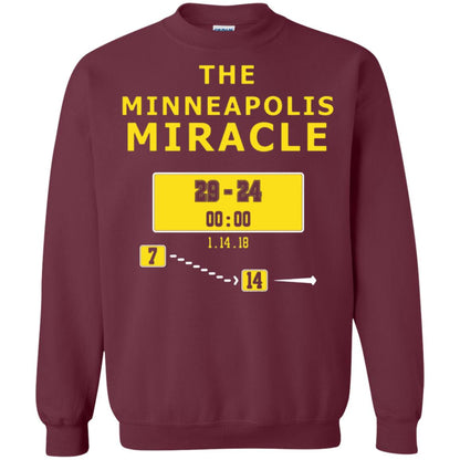Football Lover T-shirt The Minneapolis Miracle Maroon