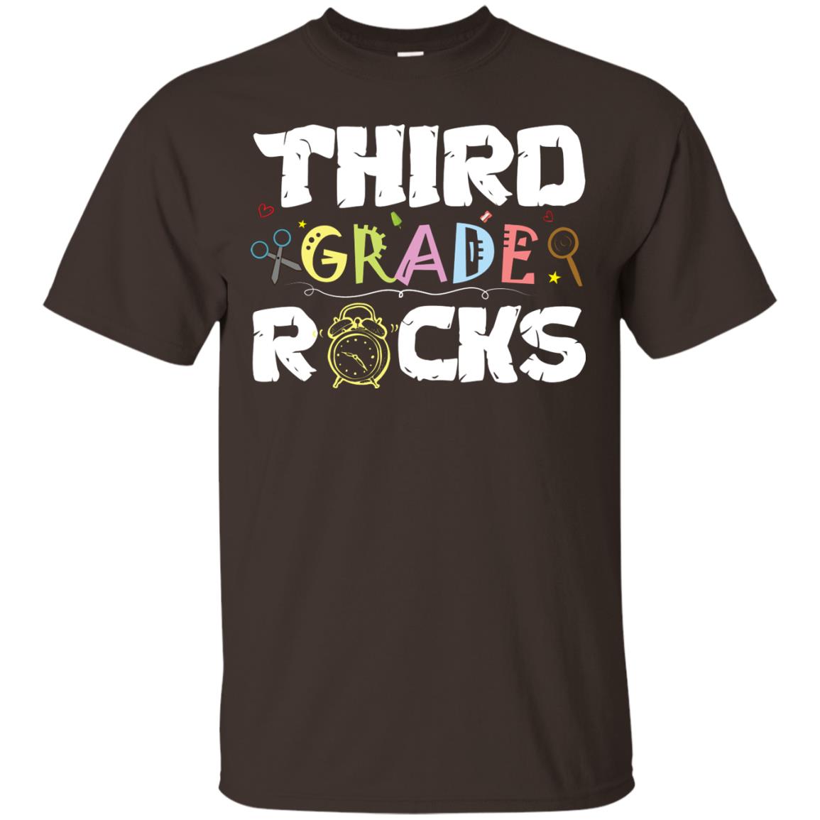 Third Grade 3rd Grade 2019 Shirt Dark Chocolate