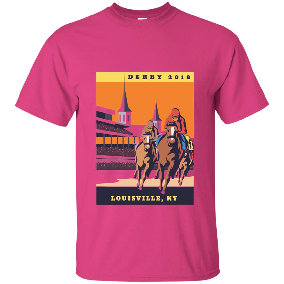 Kentucky Horse Racing Derby Day 2018 Shirt Heliconia