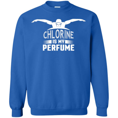 Swimmer T-shirt Chloring Is My Perfume T-shirt Royal