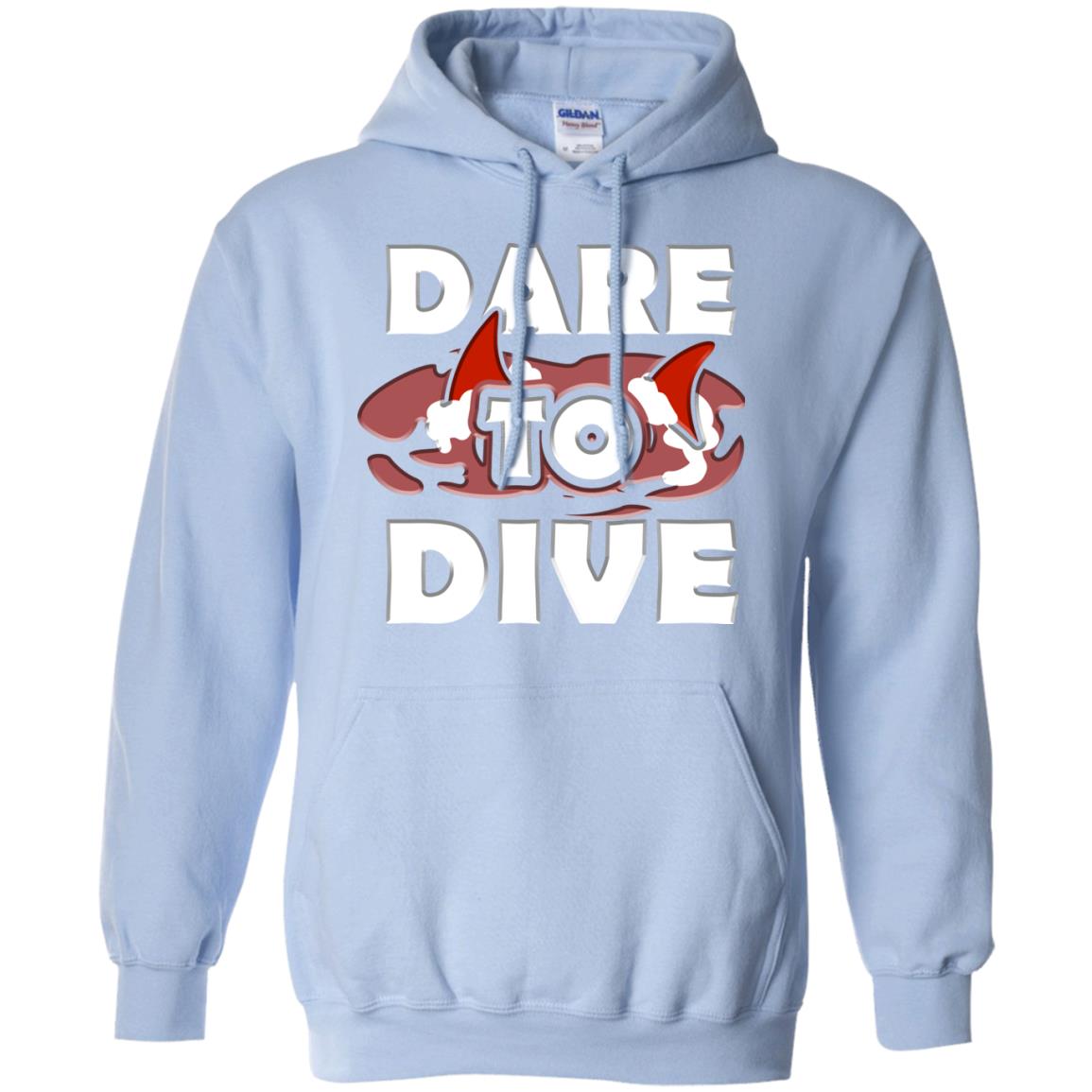 Every Day Of Dare To Dive Shark T-shirt 2018 Light Blue